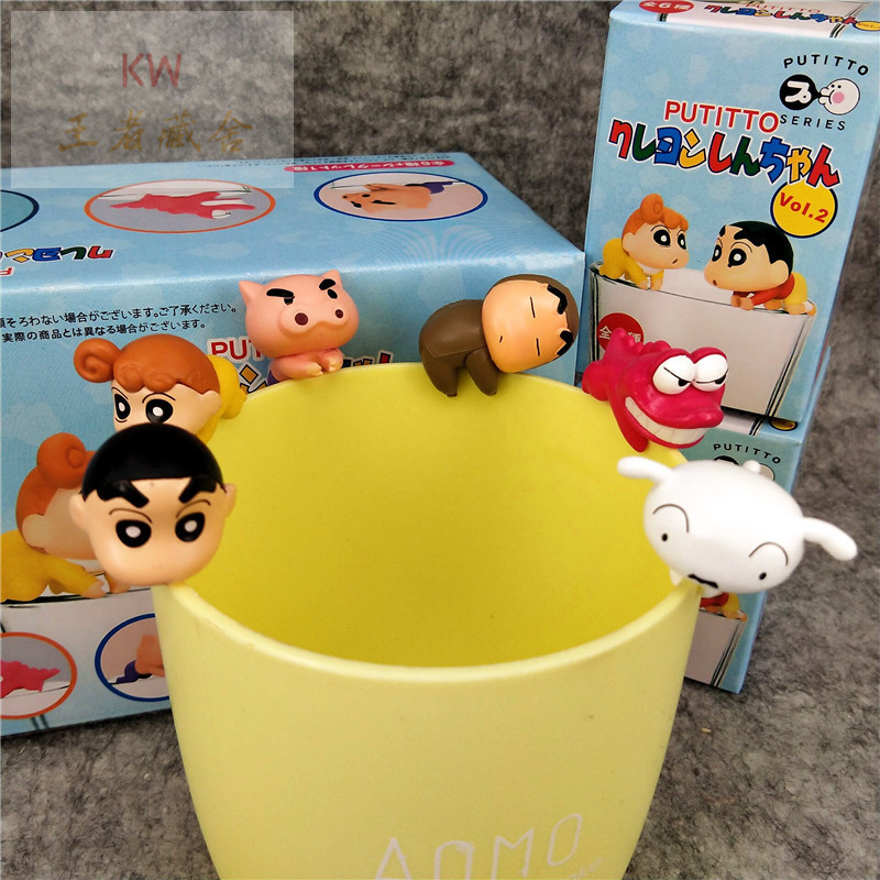 Set 6 Mô Hình Nhân Vật Cậu Bé Bút Chì Shin Chan 2 Ngộ Nghĩnh Đáng Yêu