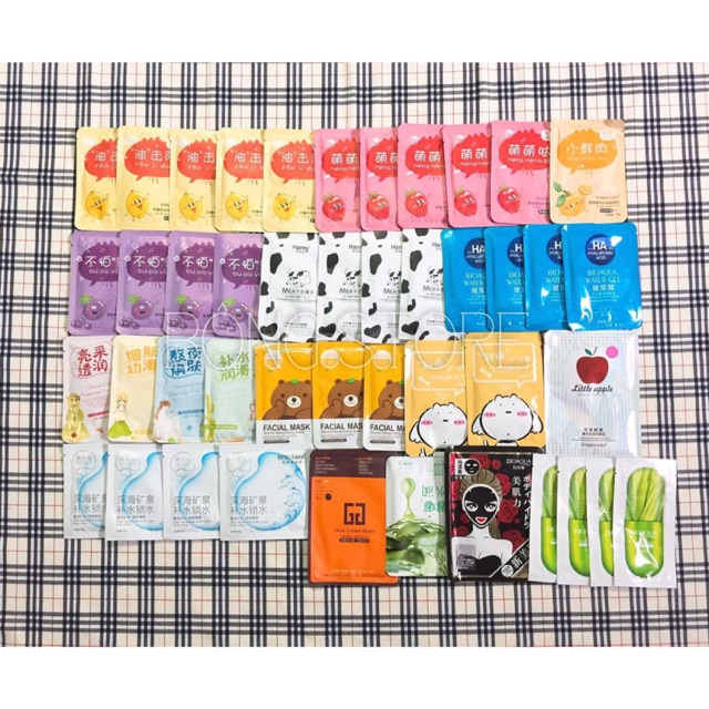 Combo 50 mask nội địa Trung