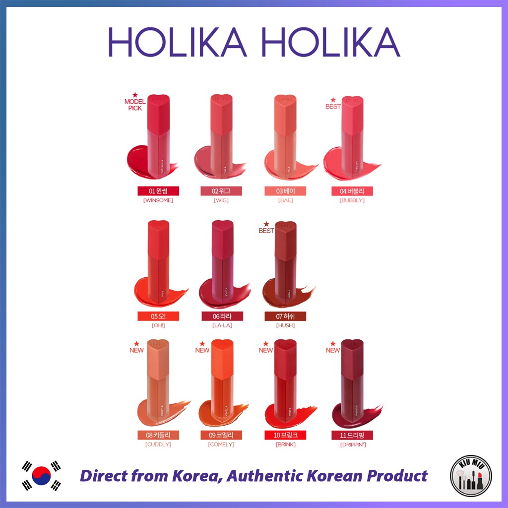 Son tint HOLIKA HOLIKA HEARTCRUSH GLOW TINT AIR 3g