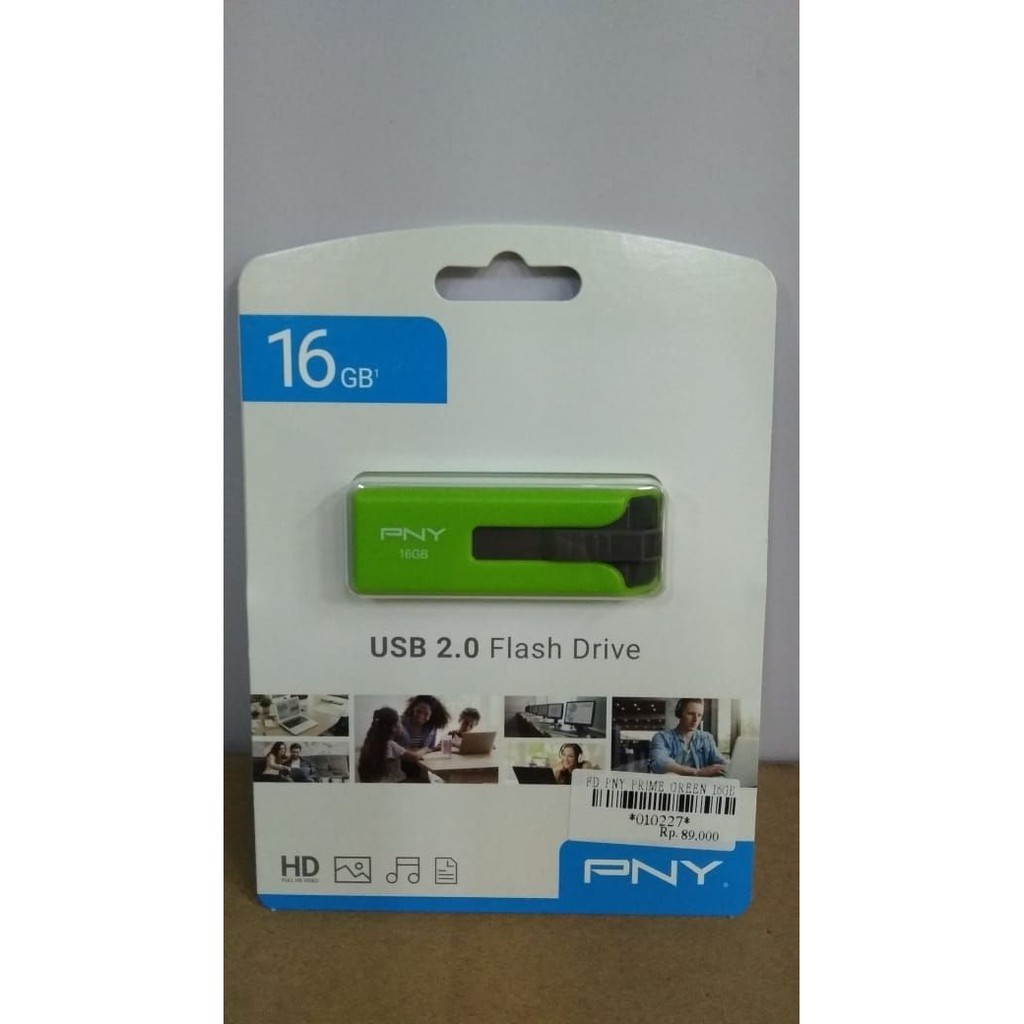 Usb Flashdisk 16gb Pny Prime Green 16gb