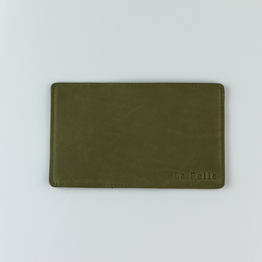 Bóp ví mini nam da bò thật đựng thẻ card, tiền mặt - Thiết kế nhỏ gọn tối giản