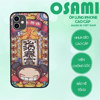 Ốp lưng silicon iphone 13 pucca gấu bông cười nhe răng osami cho samsung a21s mys20220017