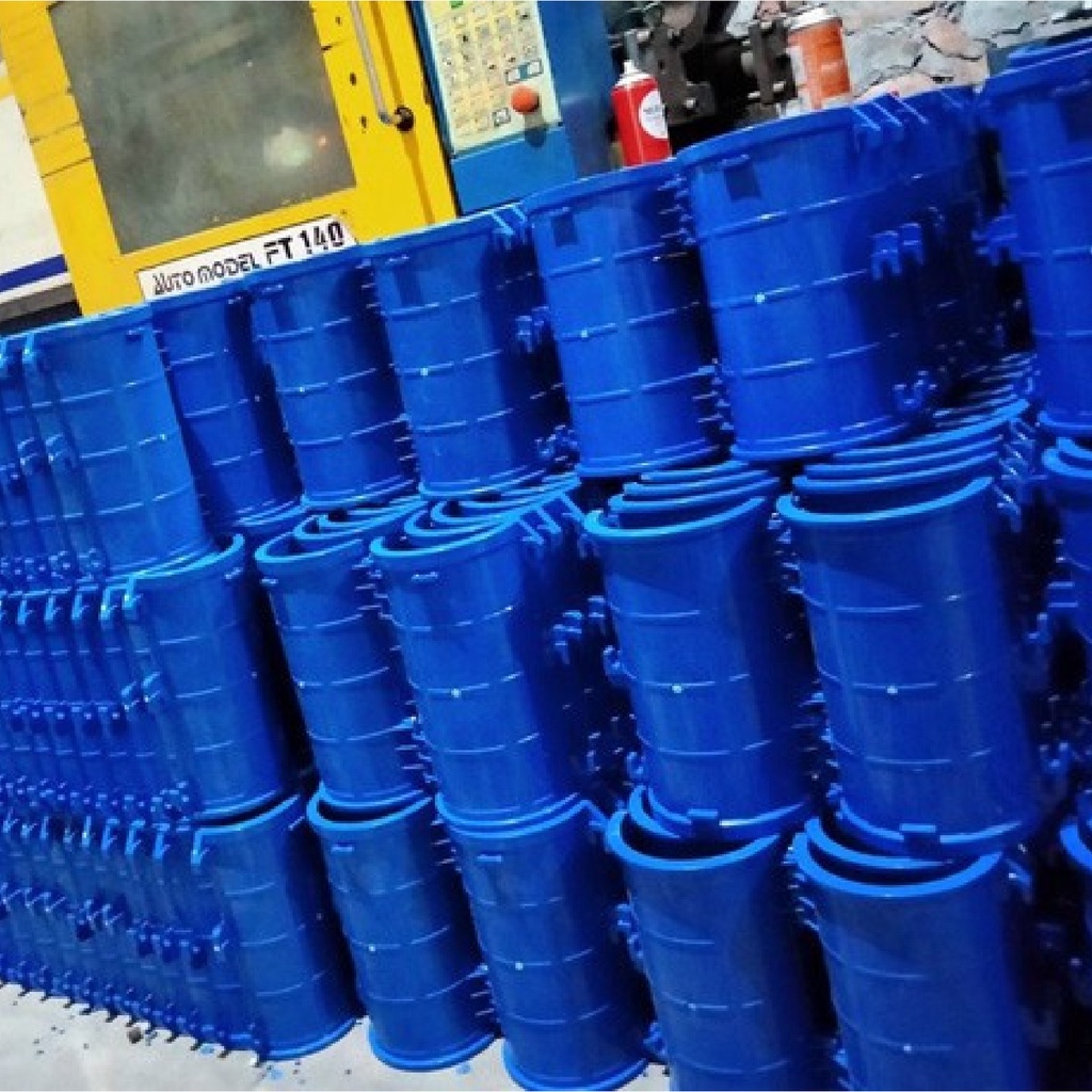 Khuôn bê tông hình trụ, Khuôn đúc mẫu bê tông hình trụ bằng nhựa ABS màu xanh chính hãng Sỉ lẻ