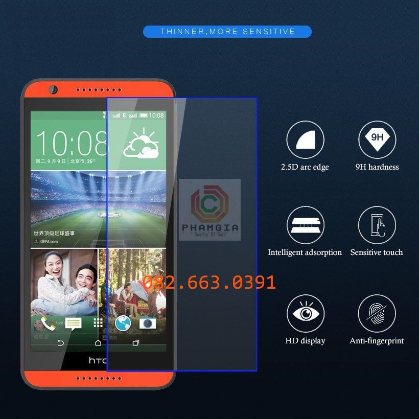 Dán cường lực dẻo nano dành cho HTC D820T