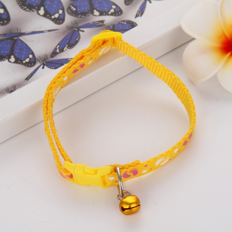 Vòng Cổ + Chuông Dễ Thương Cho Thú Cưng - Bộ 6 CáI