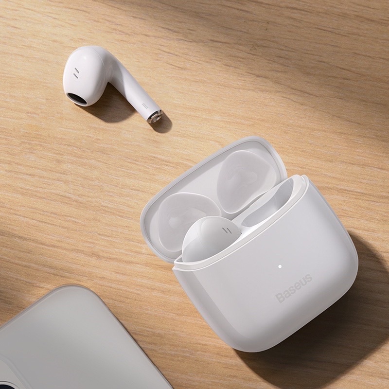 Tai nghe nhét tai không dây BASEUS BOWIE W15 kết nối bluetooth 5.2 đa năng tiện lợi