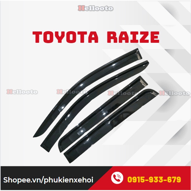 Phụ kiện Ô Tô Toyota Raize 2021 2022 Mới Nhất, Đầy Đủ Nhất