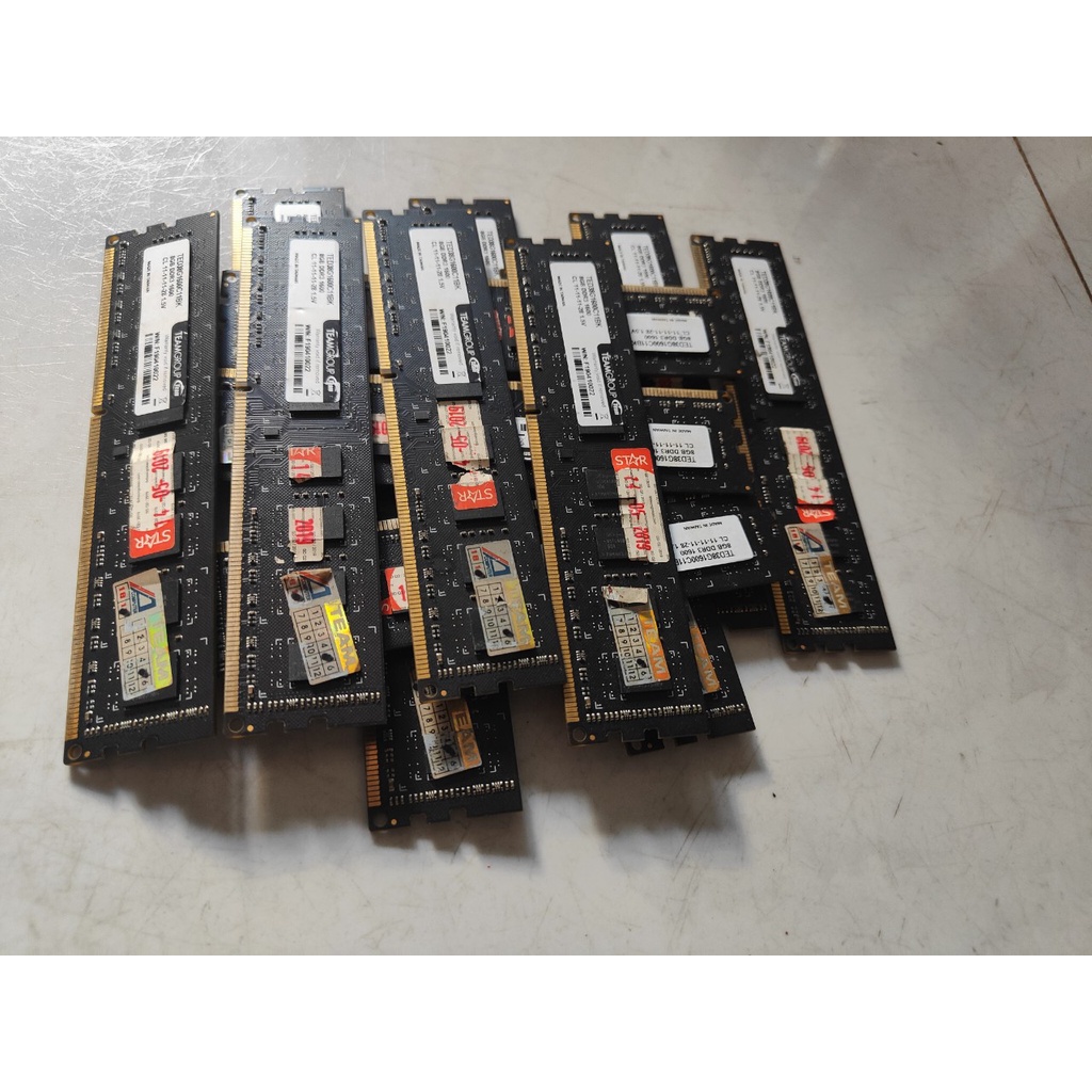Ram PC Team Elite 8GB DDR3 Bus 1600 Cực ổn áp