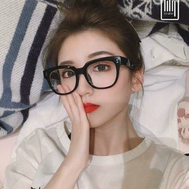 Kính Nam nữ không độ chữ V hai chấm học siêu hot 2021 | BigBuy360 - bigbuy360.vn
