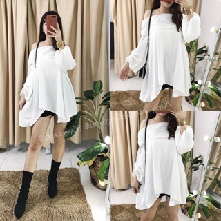 Áo trễ vai dáng rộng