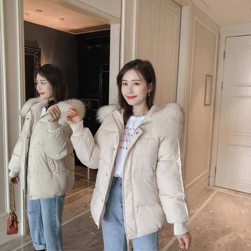 áo khoác phao béo kiểu dáng đơn giản sang trọng hàng bao đẹp duyên dáng việt