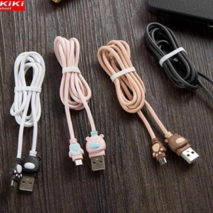 DÂY SẠC NHANH IP CHỐNG ĐỨT HÌNH GẤU KUTE BEAR