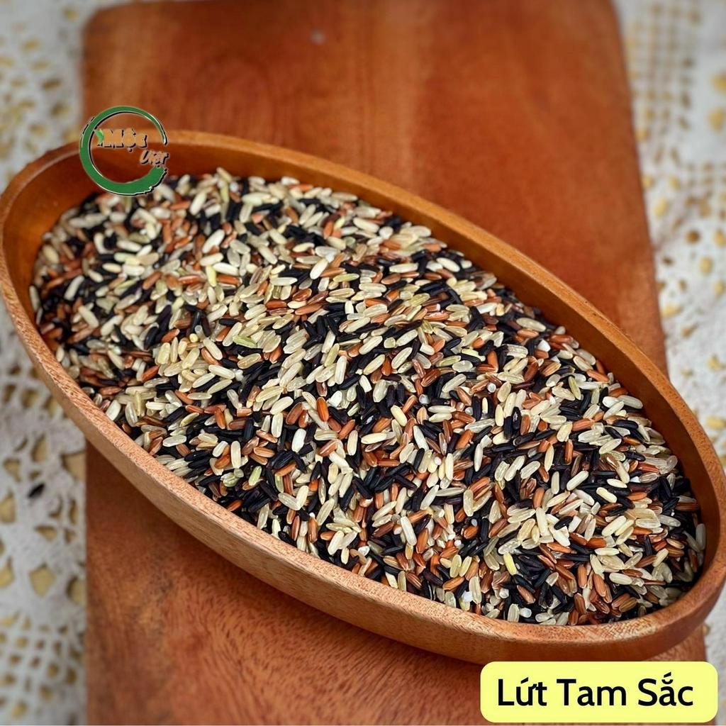 Gạo Lứt Hữu Cơ Ăn Kiêng Giảm Cân cho người tiểu đường, gym, yoga, thực dưỡng Healthy Eatclean Thực Dưỡng 1KG