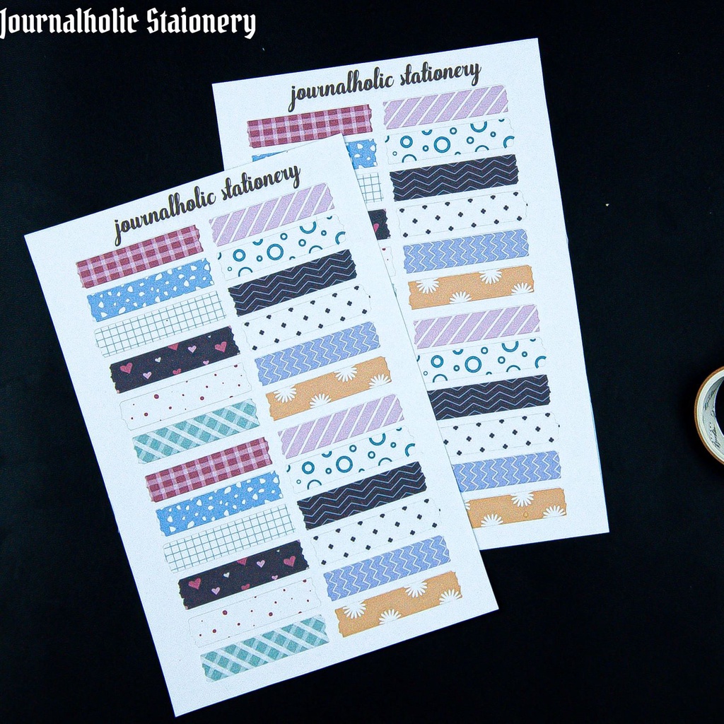 Sticker Washi Trang Trí Sổ Tay Bullet Journal - Top Loader - Journalholic Stationery