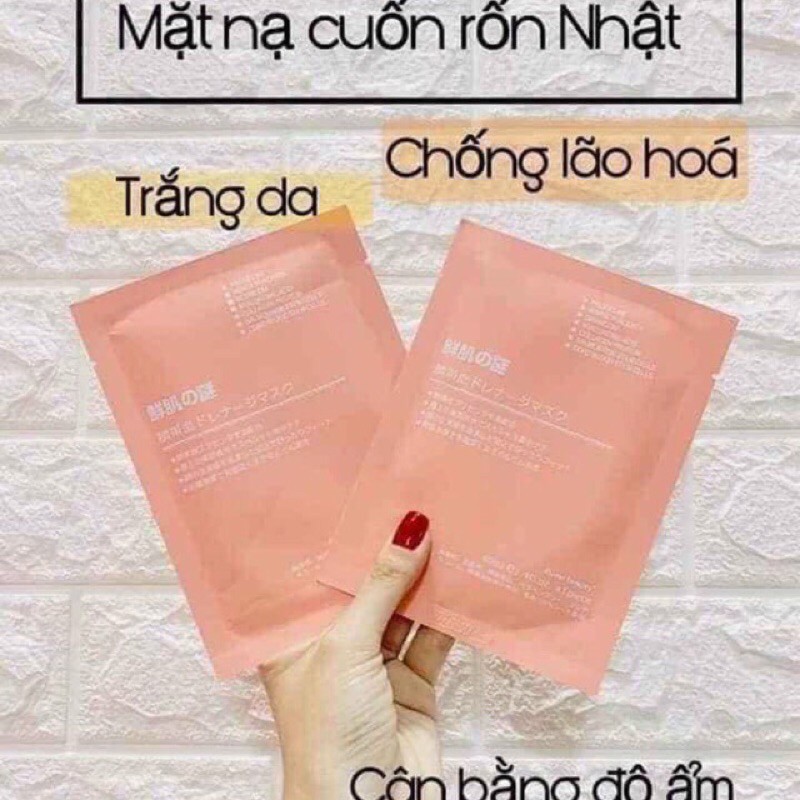 Mặt Nạ Nhau Thai Cừu Cao Cấp Nhật Bản Có Bill - Chính hãng