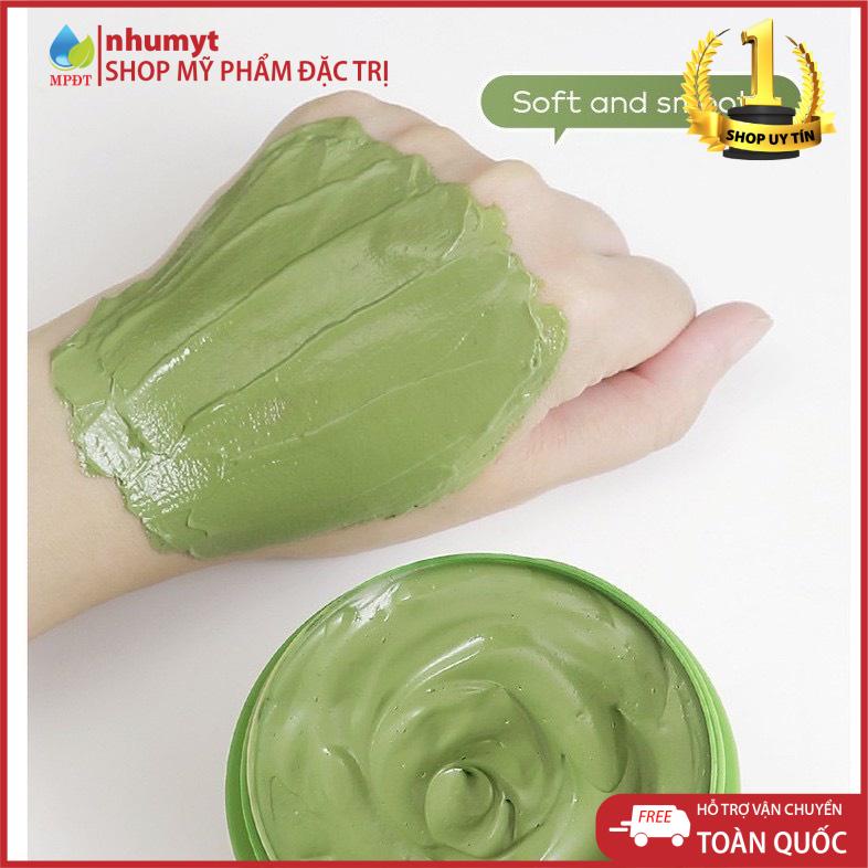 Mặt nạ đất sét trà xanh dưỡng trắng da, se khít lỗ chân lông, giảm mụn mờ thâm chính hãng Fenyi