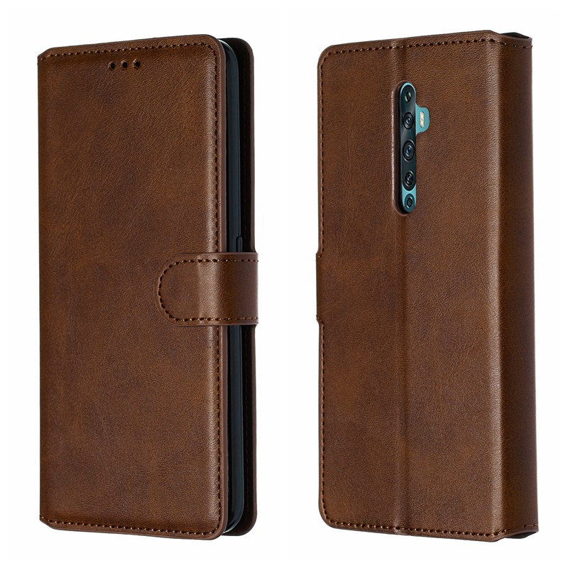 Bao da điện thoại nắp gập cho OPPO RENO 2F 2Z ACE REALME X2PRO | BigBuy360 - bigbuy360.vn