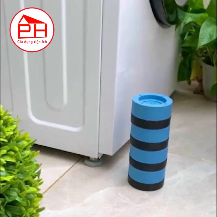 Bộ 04 chân kê máy giặt TABI HOME chống rung chống ồn chống xê dịch giúp tăng tuổi thọ máy giặt hiệu quả