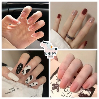 Các Mẫu Móng Giả HÀN QUỐC | Set 24 Móng Tay Giả Kèm Dũa Keo Dán Móng | Mã R R121-R160
