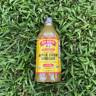 Dấm táo Hữu cơ Bragg USA / 473ml (HSD: 11/2025)