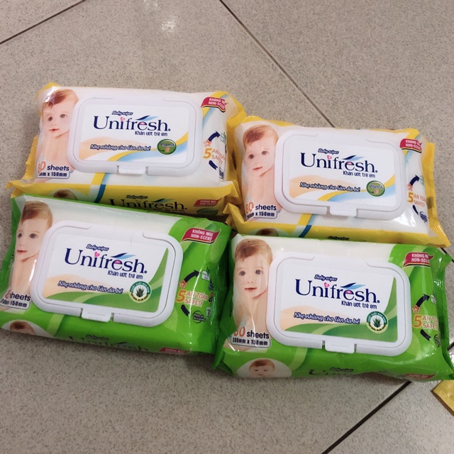 Khăn ướt Unifresh 80 tờ