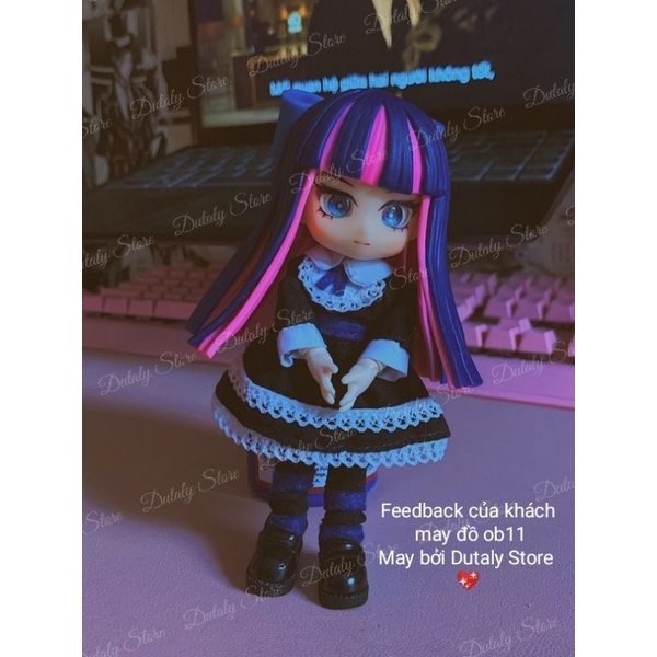 Ob11 - set 56 trang phục cosplay cho búp bê obitsu 11, ddf, nendoll, ymy, UFdoll