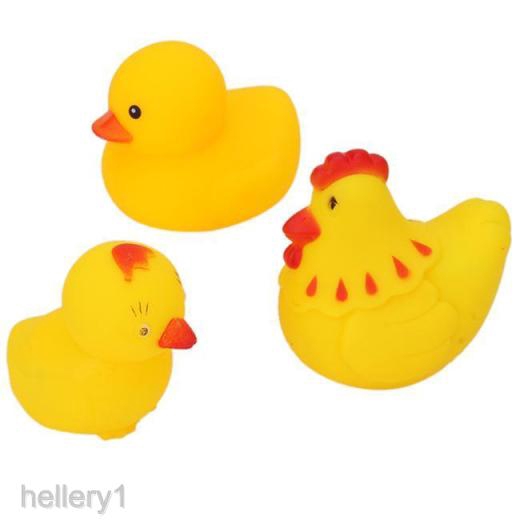 [Hellery1] Đồ Chơi Bóp Mềm Hình Động Vật Phát Ra Tiếng Kêu Cho Bé Chơi Khi Tắm (13 Món)