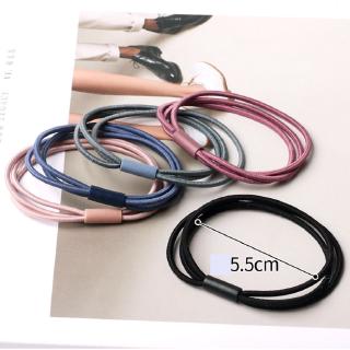 Set 30 Dây Cột Tóc Co Giãn Đơn Giản Cho Nữ
