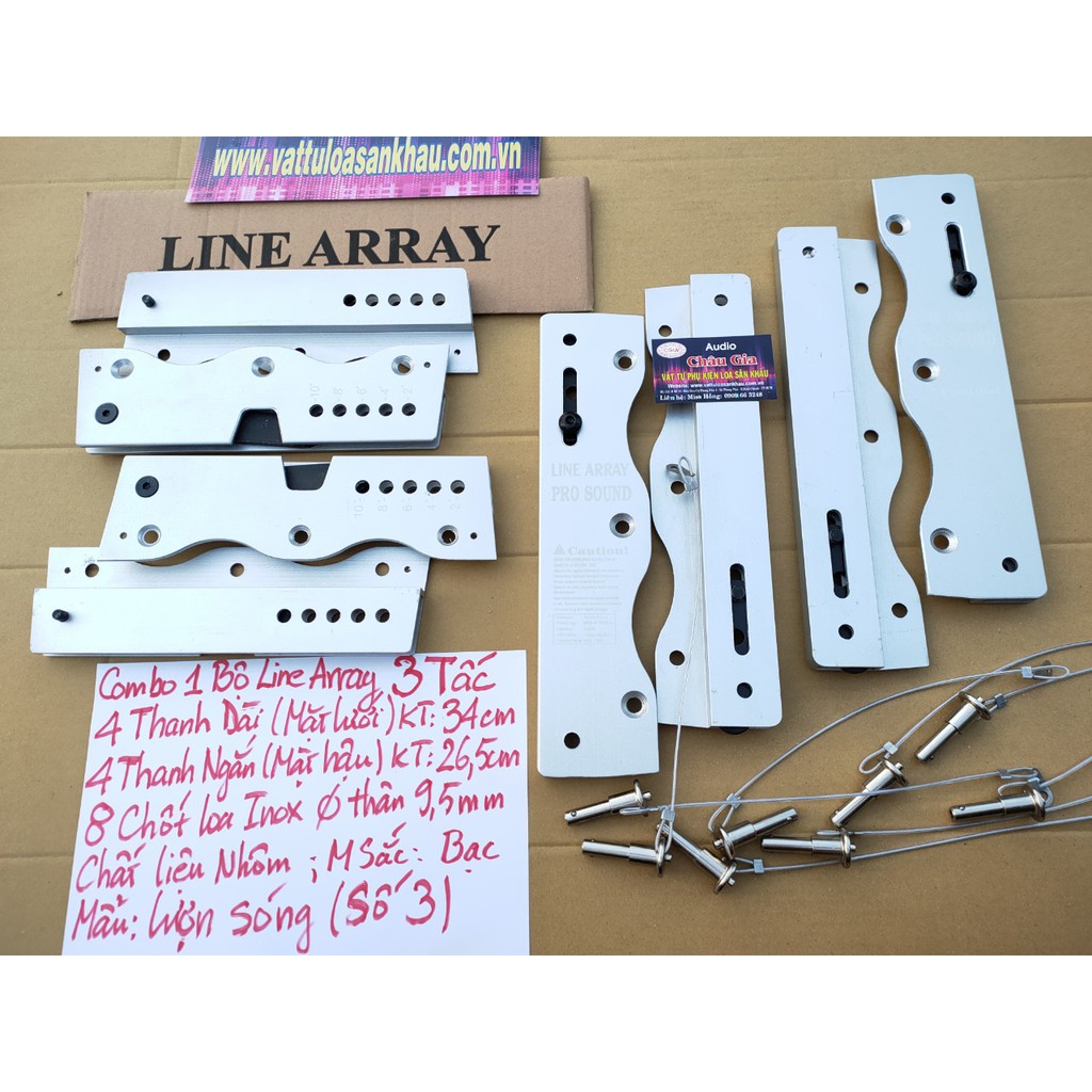 Nẹp loa array, line array 3T 1 bộ Audio Chau Gia - 3T số 3