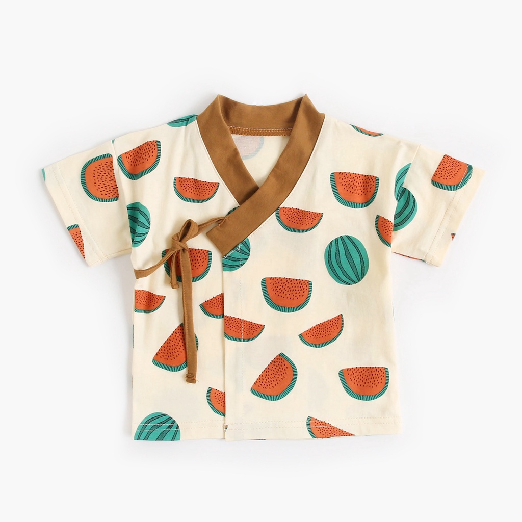 Sanlutoz Bộ quần áo trẻ em Áo sơ mi cho bé + Quần short 2 cái