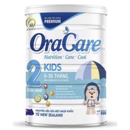 Sữa mát Oracare Kid 2 - 900g [DATE MỚI]