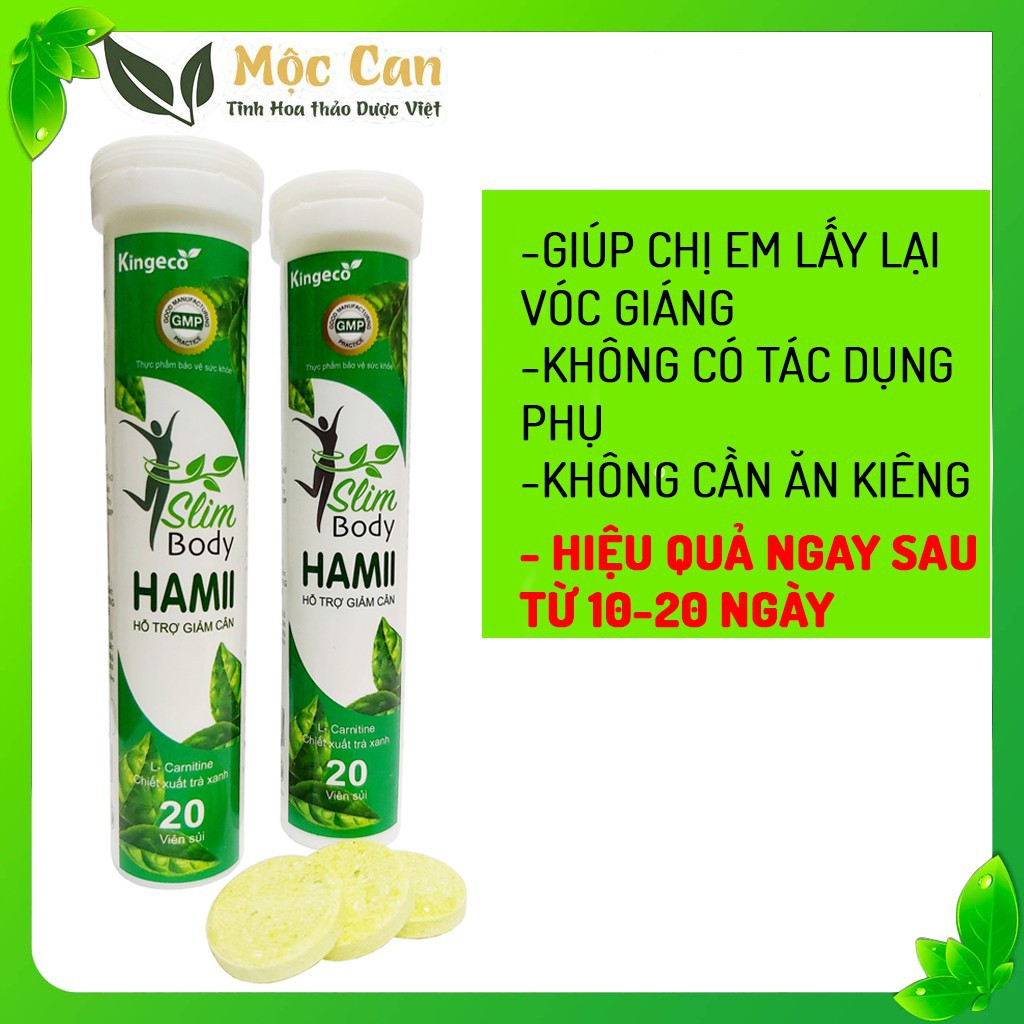 [CHÍNH HÃNG]Giảm Cân Slim Hamii❤️ Freeship ❤️Giam can - Hỗ trợ giảm cân cấp tốc, an toàn không tác dụng phụ