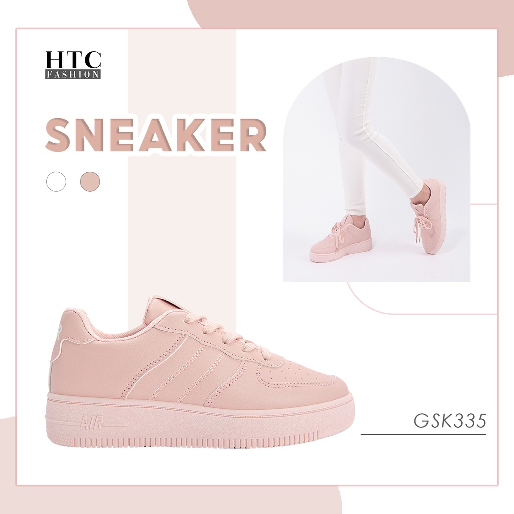 Giày Thể Thao Nữ Sneaker Nâng Đế 3Phân HAPAS - GSK335