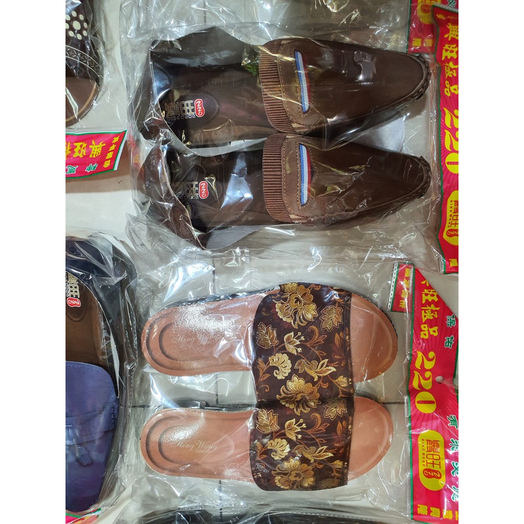 Giày Dép Guốc Sandal Nam Nữ Vàng Mã loại đẹp - VM35