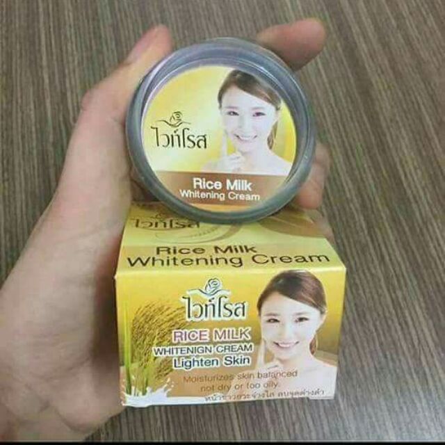 KEM DƯỠNG TRẮNG DA RICE MILK WHITENING CREAM Thái lan