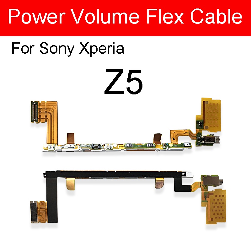 Dây cáp nút âm lượng cho Sony Xperia Z5 E6653/Z5mini Compact E5803 E5823/Z5 Premium E6833