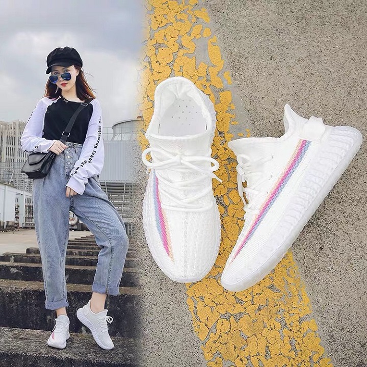 Giày đổi đổi màu siêu đẹp ra nắng đổi màu đế nhựa trong | BigBuy360 - bigbuy360.vn