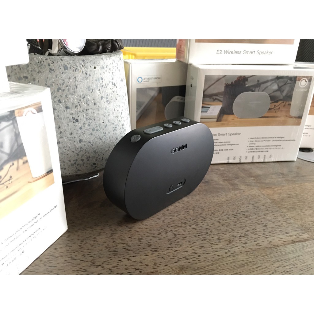 Loa thông minh GGMM E2, Wifi Bluetooth, Axela, Spotify, Multi room, pin 14 tiếng 2 loa Stereo, đạt 2 giải thưởng 2018
