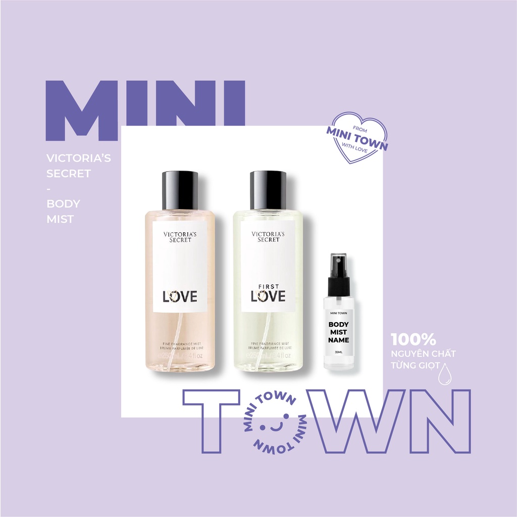 LOVE FIRST LOVE - Xịt Thơm Lưu Hương Toàn Thân Victoria's Secret FIne Fragrance Mist