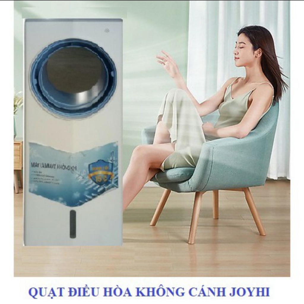 Quạt không cánh điều hoà hơi nước phun sương tạo ẩm tự động JH200 an toàn cho trẻ nhỏ