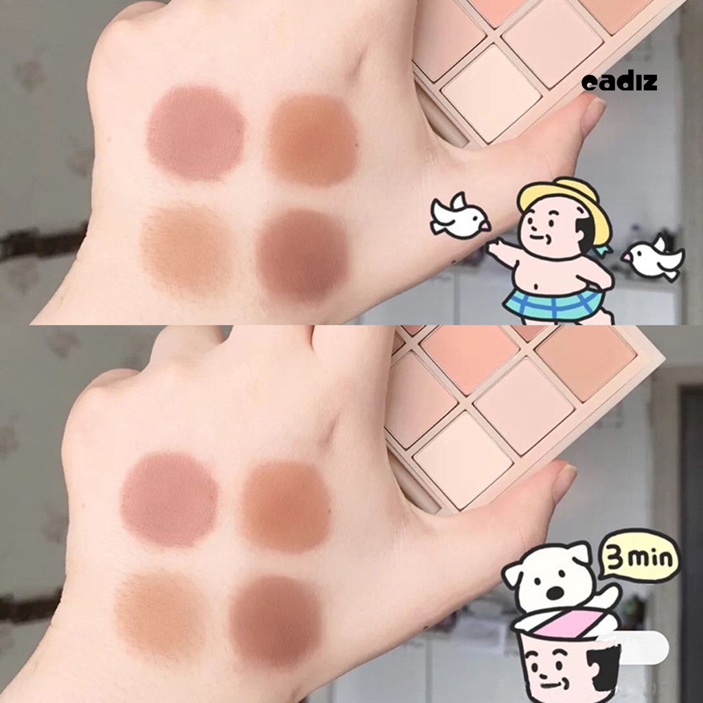 Bảng Phấn Mắt 9g Màu Sắc Tự Nhiên Chống Thấm Nước