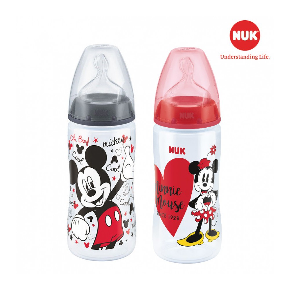 Bình sữa NUK Premium Choice+ nhựa PP 300ml núm ti S2 - M