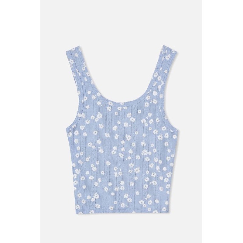 Áo ba lỗ Cotton On Little Sister Piontelle Top XK