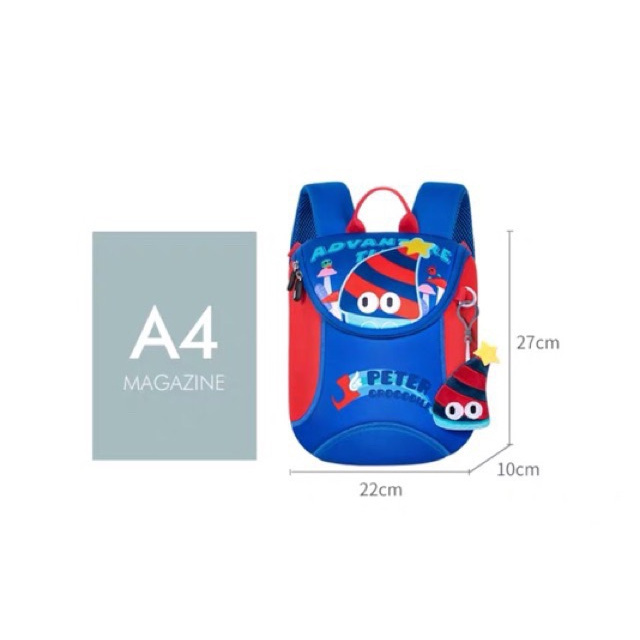 Balo UEK cho bé mẫu giáo siêu nhẹ chống thấm nước cho bé