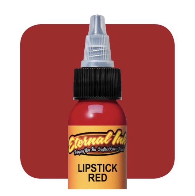 Mực xăm hãng Eternal tông đỏ