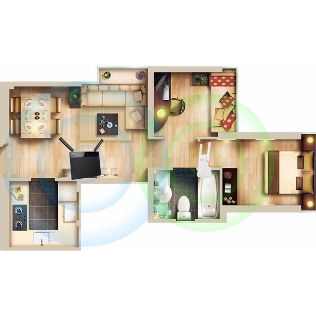 Bộ kích mở rộng sóng wifi Tenda A9 chính hãng | BigBuy360 - bigbuy360.vn
