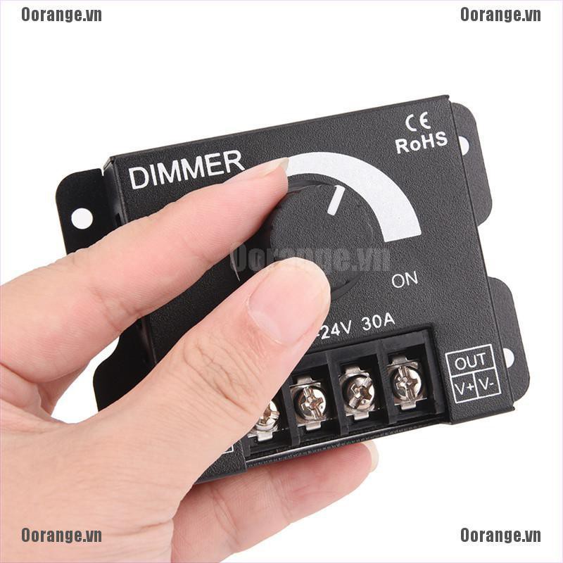 Bộ Điều Khiển Độ Sáng Cho Đèn LED 30A DC 12V 24V