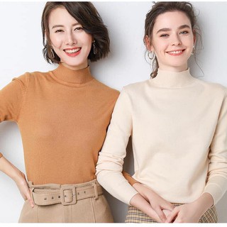 2811AL - Áo len cổ 3p cho các chị em