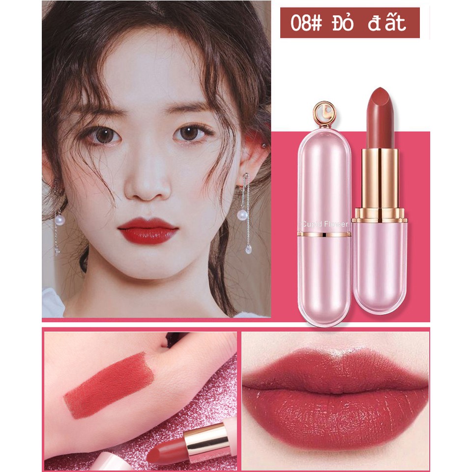 Hàn quốc son lì cao Cupid Flower  kiểu mới 2020 Sang chảnh & mềm mượt môi ,thương hiệu mới đến từ Hàn quốc | BigBuy360 - bigbuy360.vn