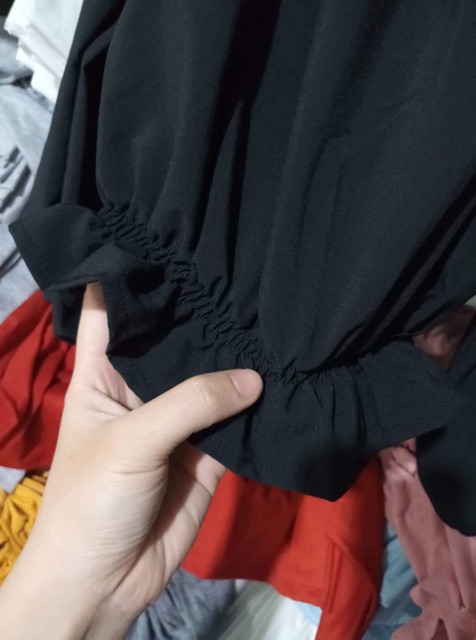 Áo trễ vai chun gấu TTV568 | BigBuy360 - bigbuy360.vn